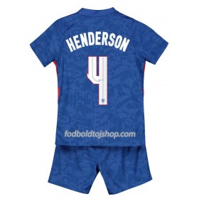 England Henderson 4 Børn Udebane Fodboldsæt Euro 2020 S/S (+ Korte bukser)